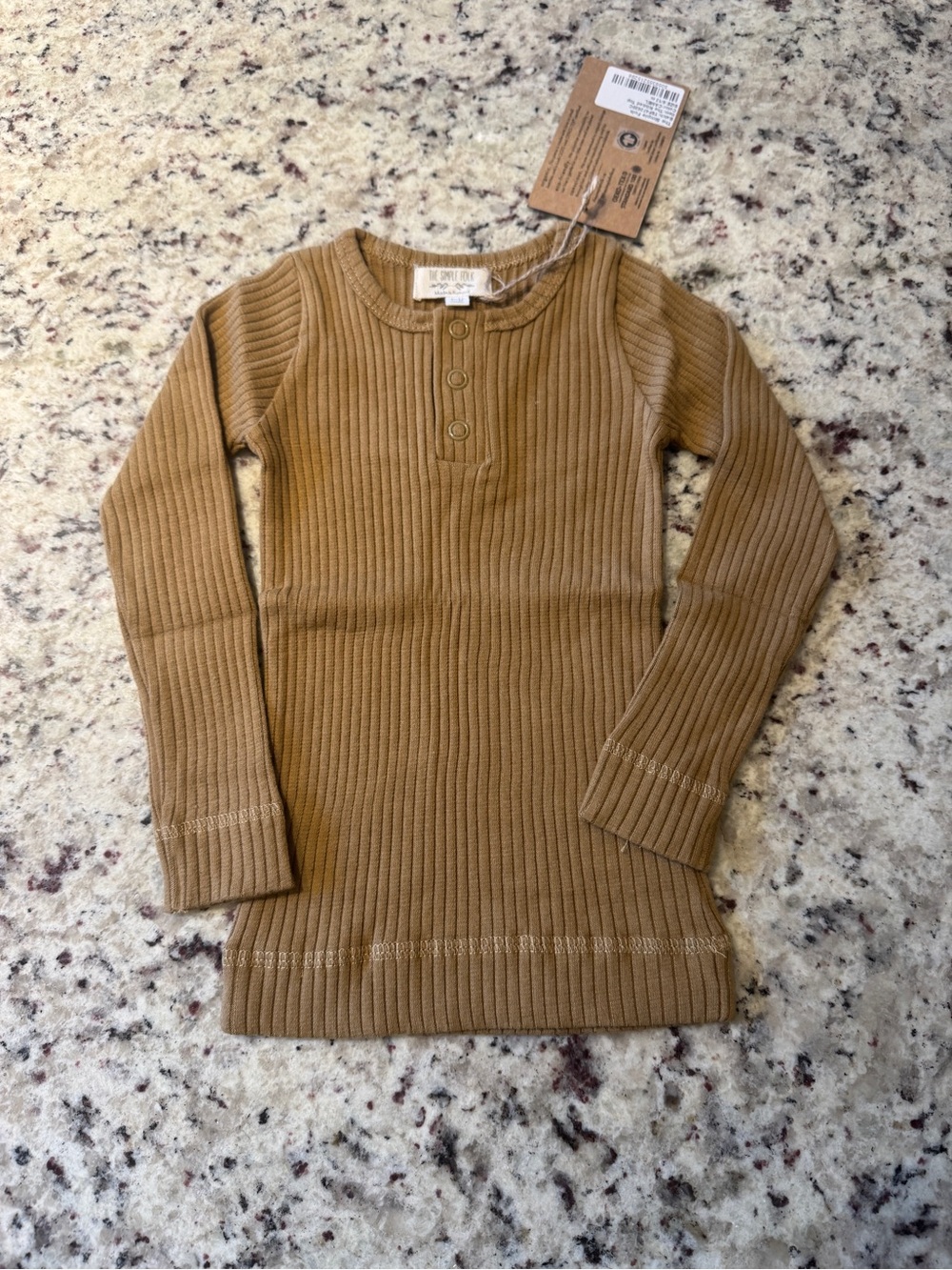 The Simple Folk Ribbed Long Sleeve Top